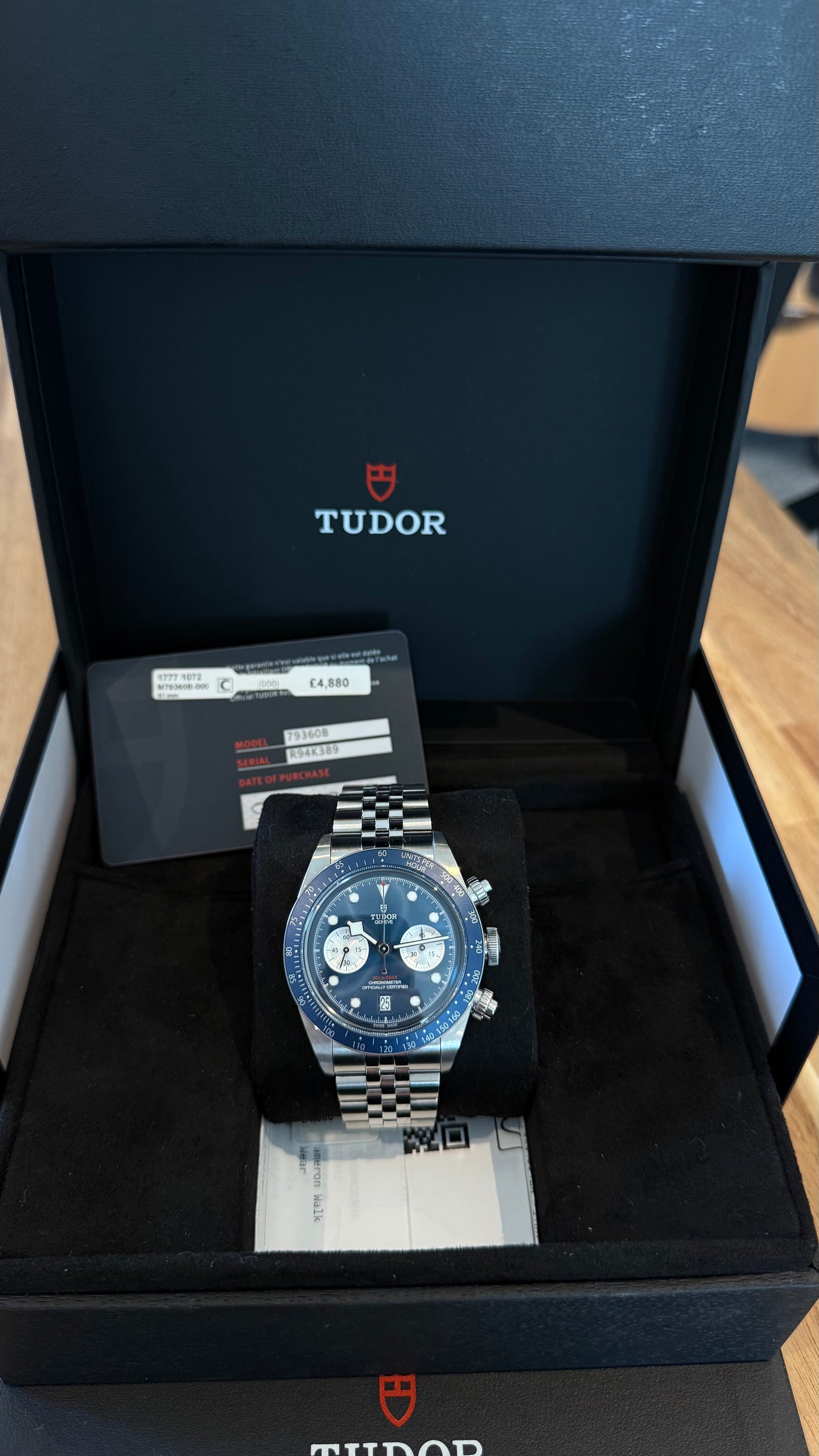 Tudor BlackBay Chronograph 41mm 79360B