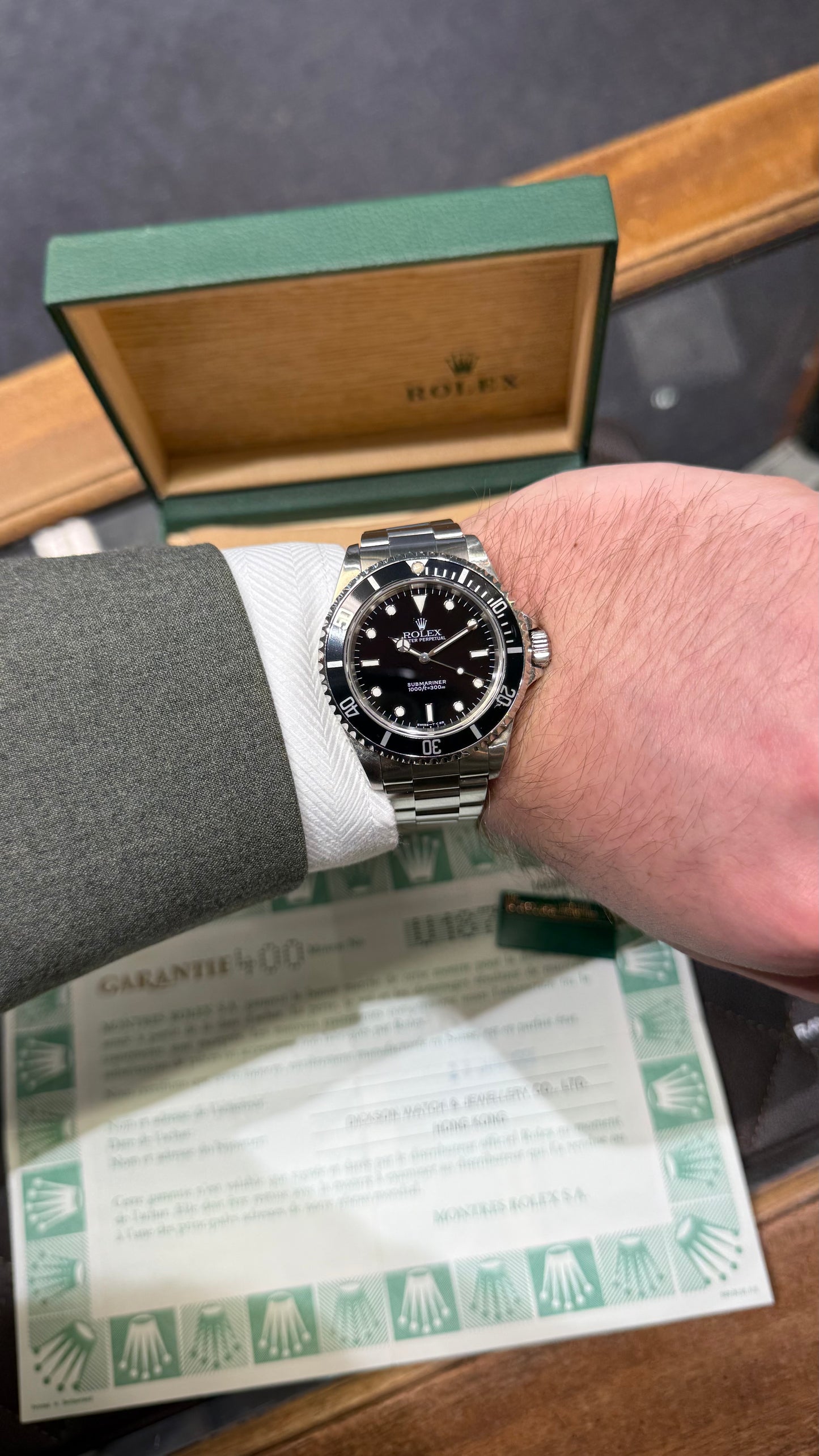 Rolex Submariner Black Dial 14060
